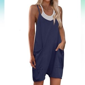 Spaghetti strap romper